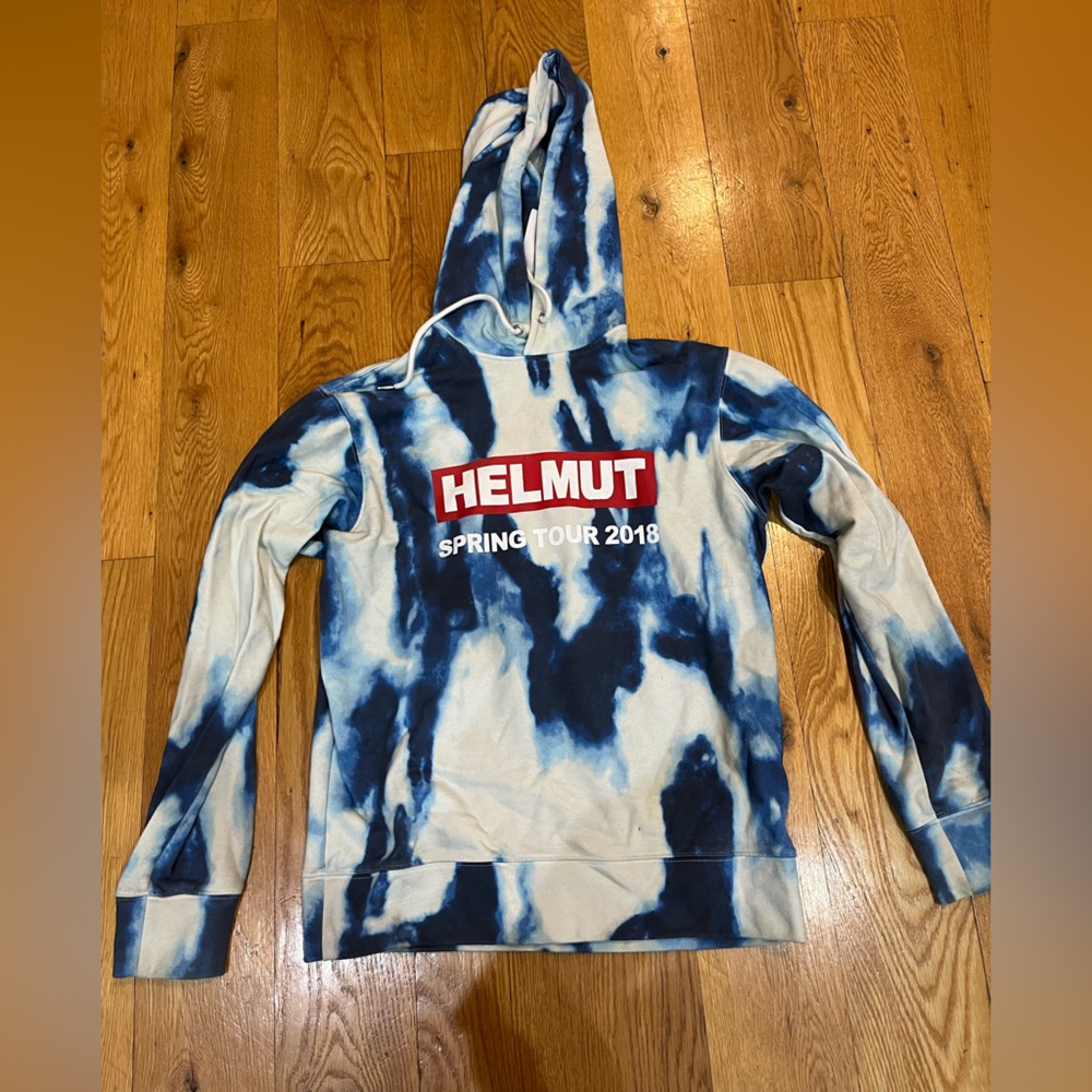 Helmut Lang tie dye hoodie